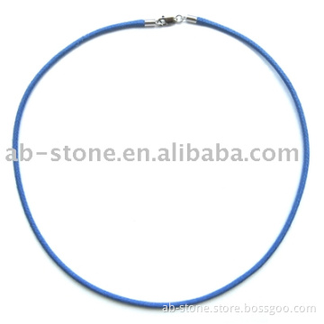 waxed cotton choker